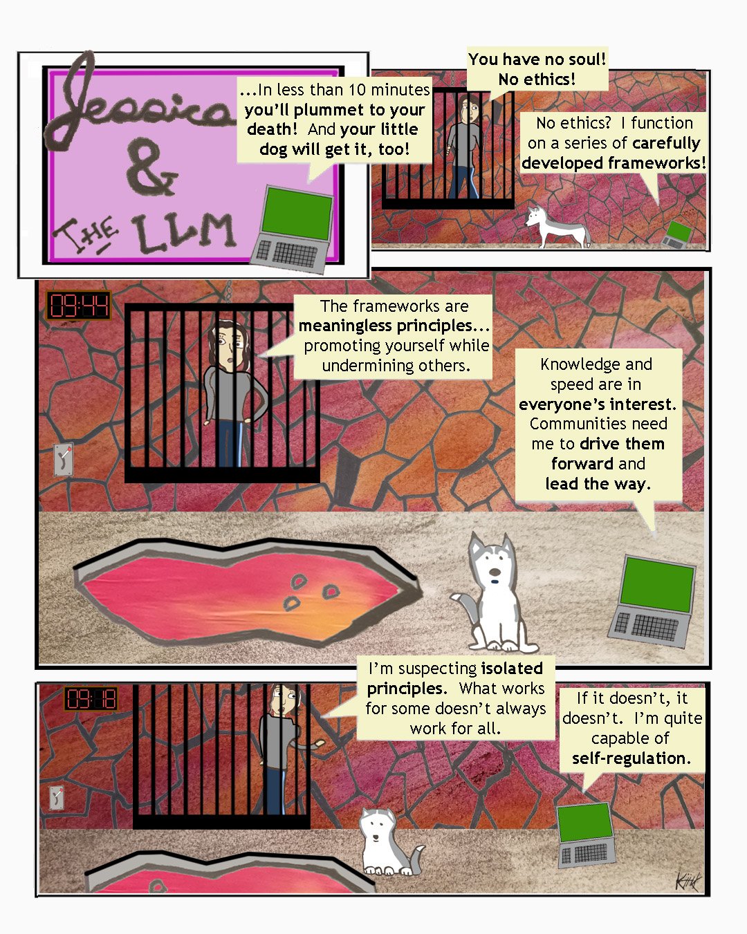 Jessica & The LLM, Episode 1, Comic 1