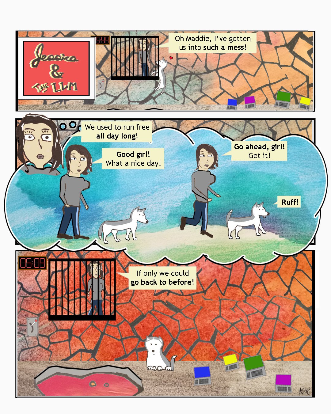 Jessica & The LLM, Episode 1, Comic 5